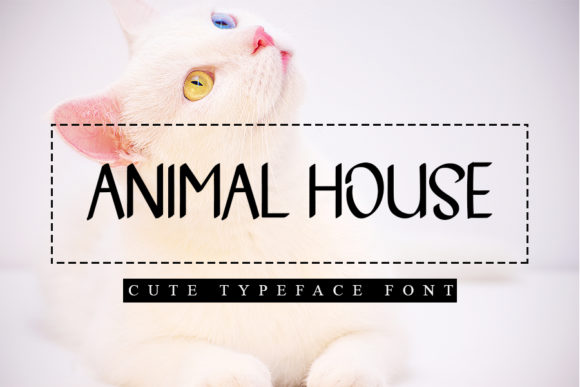 Animal House Font for Bold Campaign Visuals