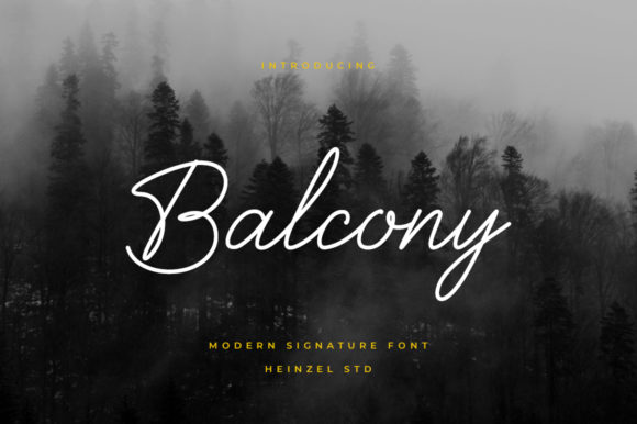 Balcony Font: Elevate Your Campaign Visuals