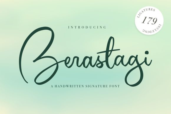 Berastagi Font Review for Small Business Branding