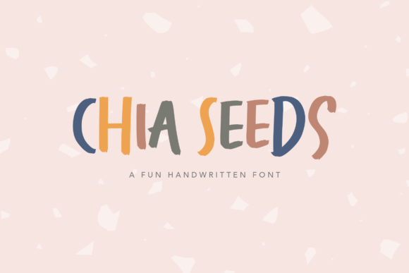 Chia Seeds Font for Bold Campaign Visuals