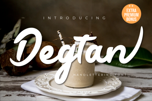 Degtan: The Script Handwritten Font for Bold Campaigns