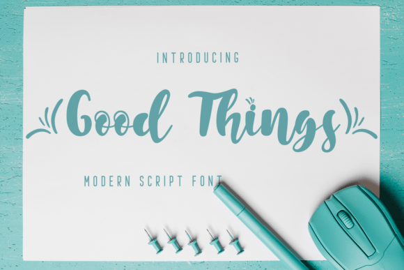 Good Things Font for Handmade Creators