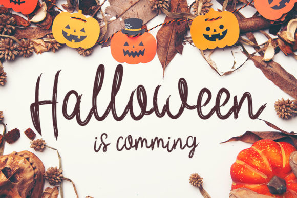 Halloween is Coming: A Spooky Script Font for Web Design