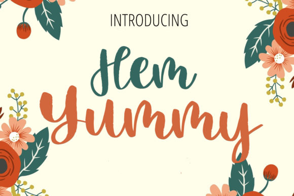 Hem Yummy Font for Creative Makers