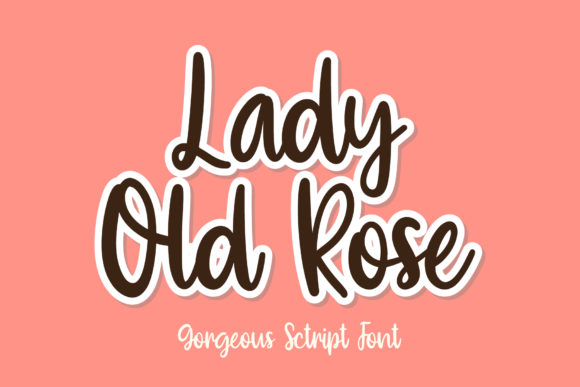 Lady Old Rose Font for Elegant Branding