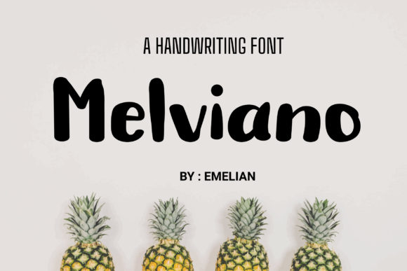 Melviano Font: Elevate Web Design with Handwritten Style