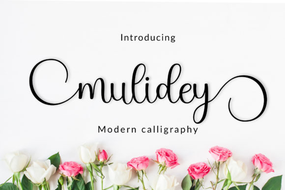 Mulidey: A Handwritten Font for Elegant Branding