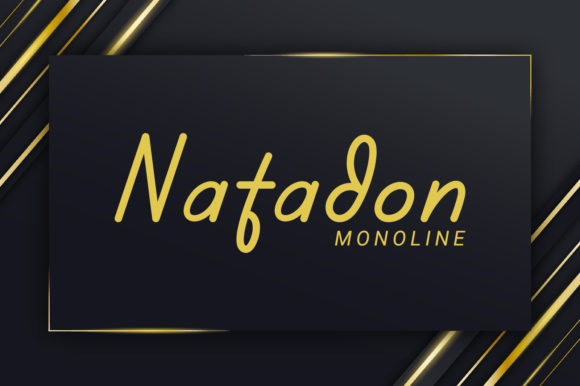 Natadon: A Handwritten Font for Modern Web Design