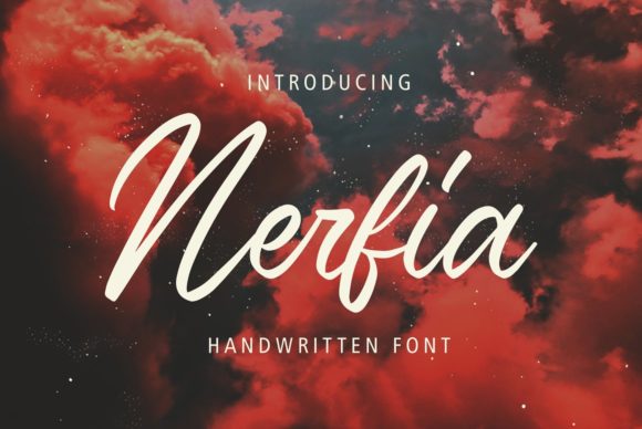 Nerfia Font: Elevate Campaigns with Elegant Script