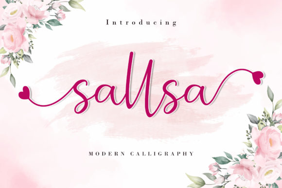 Sallsa: A Delicate Script Font for Web Design