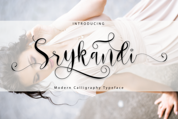 Srykandi: A Romantic Script Font for Editorial Design