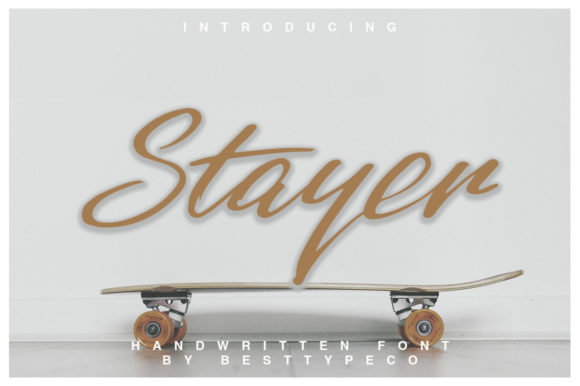 Stayer Font: Elegant Script for Editorial Design