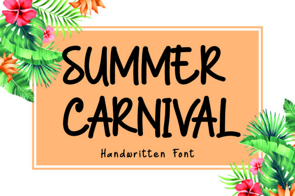 Summer Carnival Font Review for Branding