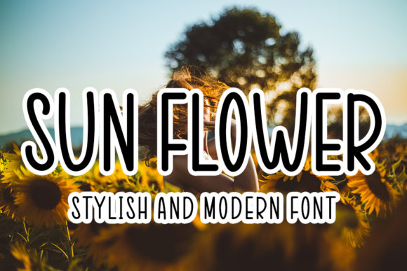 Sun Flowers Font: A Modern Script for Editorial Design