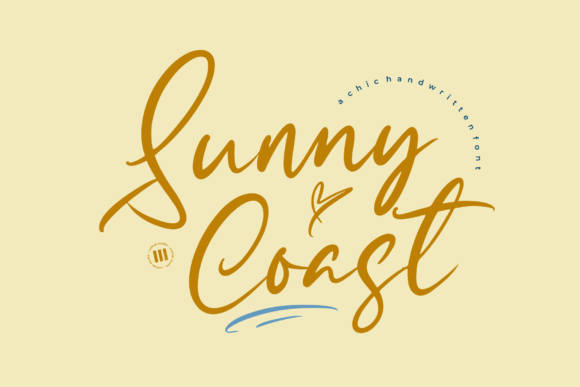 Sunny Coast: The Elegant Script Font for Crafters