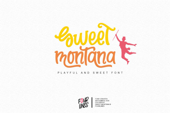Sweet Montana Font for Handmade Brands