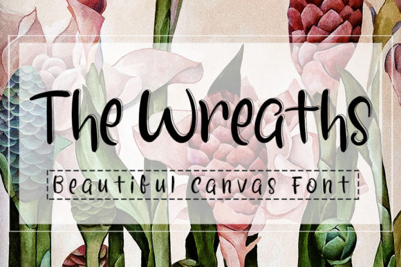 The Wreaths: A Relaxed Script Font for Makers