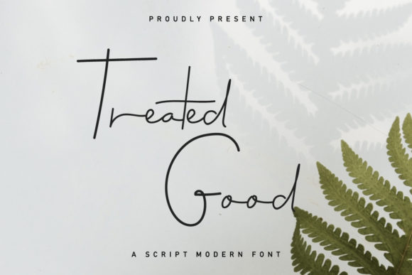 Treated Good Font Review for Makers